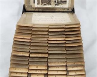 Rolodex Of Vintage Early 20th Century Photographs