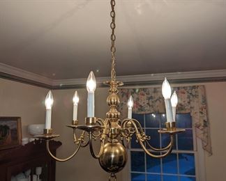 Brass Light Fixture