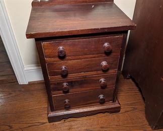 Antique jewelry chest