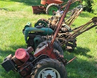 SIMPLICITY WALK BEHIND GARDEN TRACTOR