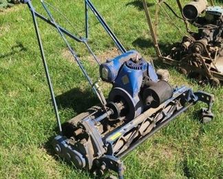 VINTAGE BLUE JACOBSEN E-19-1188 PUSH MOWER