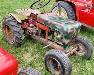 CAMO PAINTED WHEEL HORSE GARDEN TRACTOR