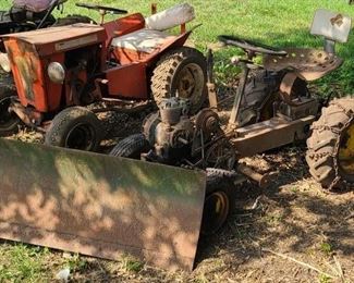 BOLENS 20HD02 WITH SNOW PLOW