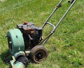 VINTAGE PECO MODEL 600 LAWN BAGGER