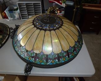 LEADED GLASS FIXTURE