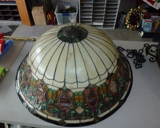 LEADED GLASS FIXTURE