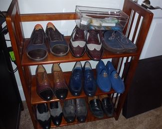 NEW MENS SHOES AND RACK