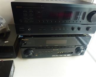 PIONEER ELITE AND DENON EQUIPMENT