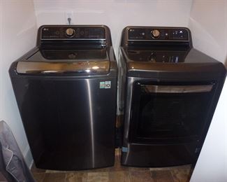 LG WASHER & ELECTRIC DRYER USED LESS THAN 2 YEARS