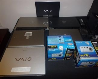 SEVERAL NOTEBOOK COMPUTERS
