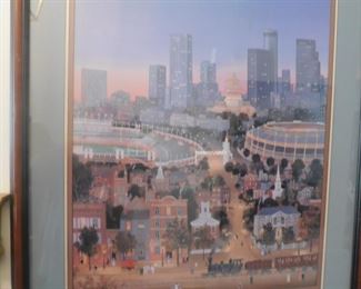 MICHAEL DELACROIX SIGNED LITHOGRAPH