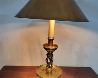 Vintage Brass Lamp by Chapman. 