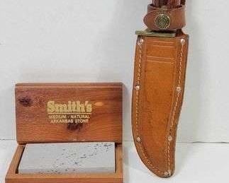 9 vintage Western USA W36 H Knife