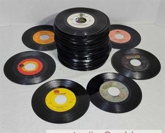 18 A bunch of 45 Vinyl Records