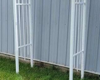 metal garden trellis