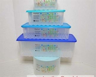 Tupperware FridgeSmart Containers. All Appear Unused.