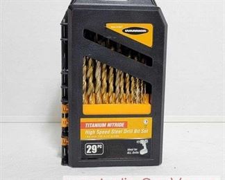 Warrior. Titanium Nitride High Speed Drill Bit Set