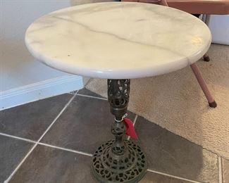 Marble table