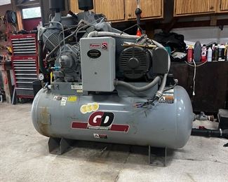 Nice Gardner Denver 2 cylinder air compressor 