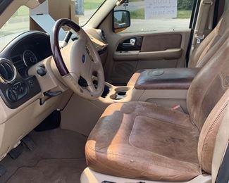 Leather interior 