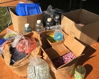 1000’s of marbles