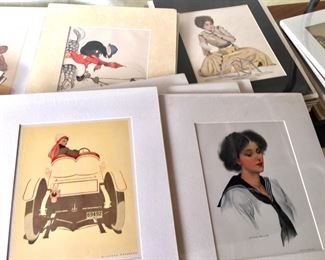 Glamour lithography from early 1900’s
