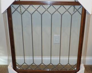 STAINED GLASS HANGING