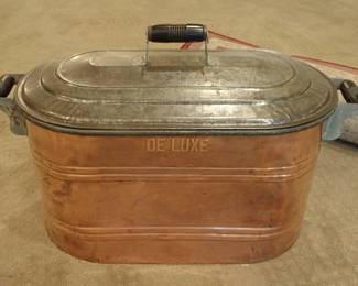 COPPER BOILER / DELUXE WITH LID