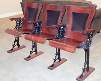 WOOD STADIUM  CHAIRS