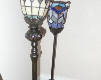 STAINED GLASS LAMPS