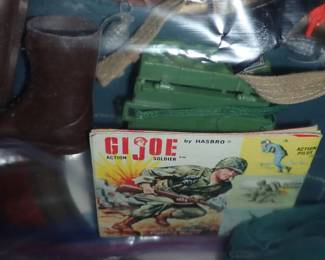 GI JOE DOLL AND ACCESSORIES