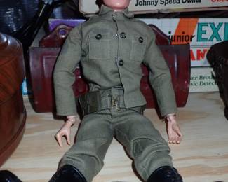 GI JOE DOLL AND ACCESSORIES