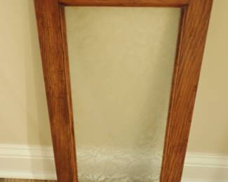 GLUE CHIP FRAMED GLASS