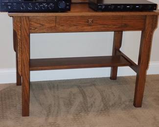 LIBRARY TABLE WITH DRAWER