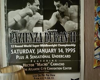 BOXING POSTER