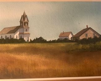 original by Alice Haybron entitled "Portsmouth Church"