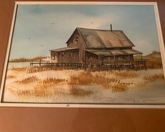 Original by Alice Haybron entitled "Southside Shack"