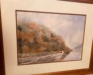 Steve Andrus original watercolor