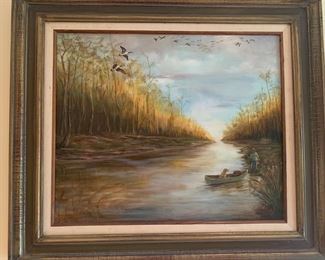 original by Louisiana artist Theresa  de Perrodil