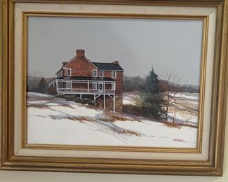 original by Janice Snearer (1940-2023) a Virginia artist