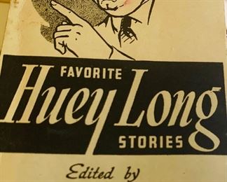 1937 first edition book about Huey Long