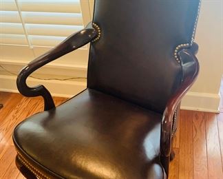 Hancock and Moore leather chair