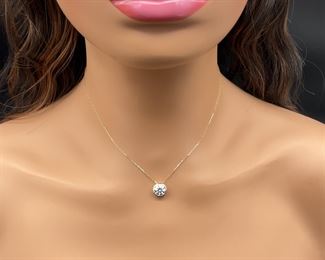 Moissanite Pendant