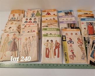Vintage sewing patterns 
