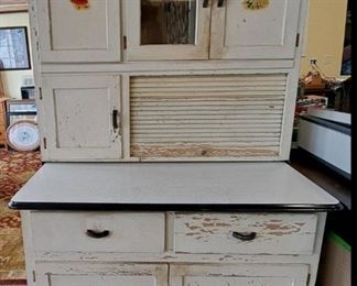 Vintage hoosier cabinet 