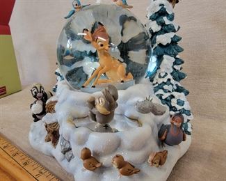Bambi snow globe