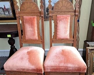 Pair of antique chairs