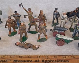 Barclay cast iron toys