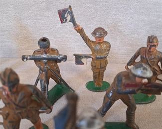 Barclay cast iron toys