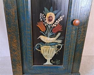 Marie Collete painted cabinet 